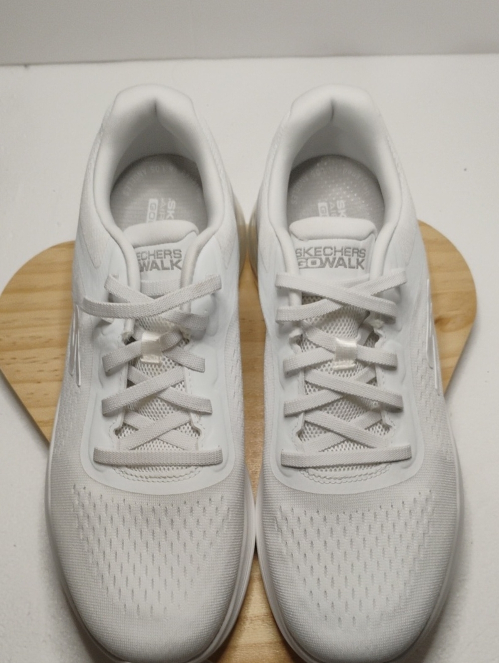 Skechers GOwalk Men's All-White Athletic Sneakers